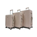 Elegant Polycarbonate Aluminium Frame Luggage with 8 Spinner Wheels Safe Skies TSA Lock - Luggage Outlet
