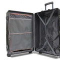 Elegant Polycarbonate Aluminium Frame Luggage with 8 Spinner Wheels Safe Skies TSA Lock - Luggage Outlet