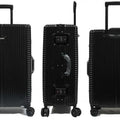 Elegant Polycarbonate Aluminium Frame Luggage with 8 Spinner Wheels Safe Skies TSA Lock - Luggage Outlet