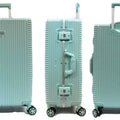 Elegant Polycarbonate Aluminium Frame Luggage with 8 Spinner Wheels Safe Skies TSA Lock - Luggage Outlet