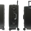 Elegant Polycarbonate Aluminium Frame Luggage with 8 Spinner Wheels Safe Skies TSA Lock - Luggage Outlet