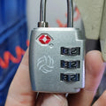 TSA Number Combination Lock Metal Padlock - Luggage Outlet