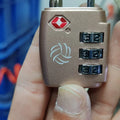 TSA Number Combination Lock Metal Padlock - Luggage Outlet