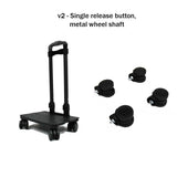 Foldable Trolley with Detachable Wheels