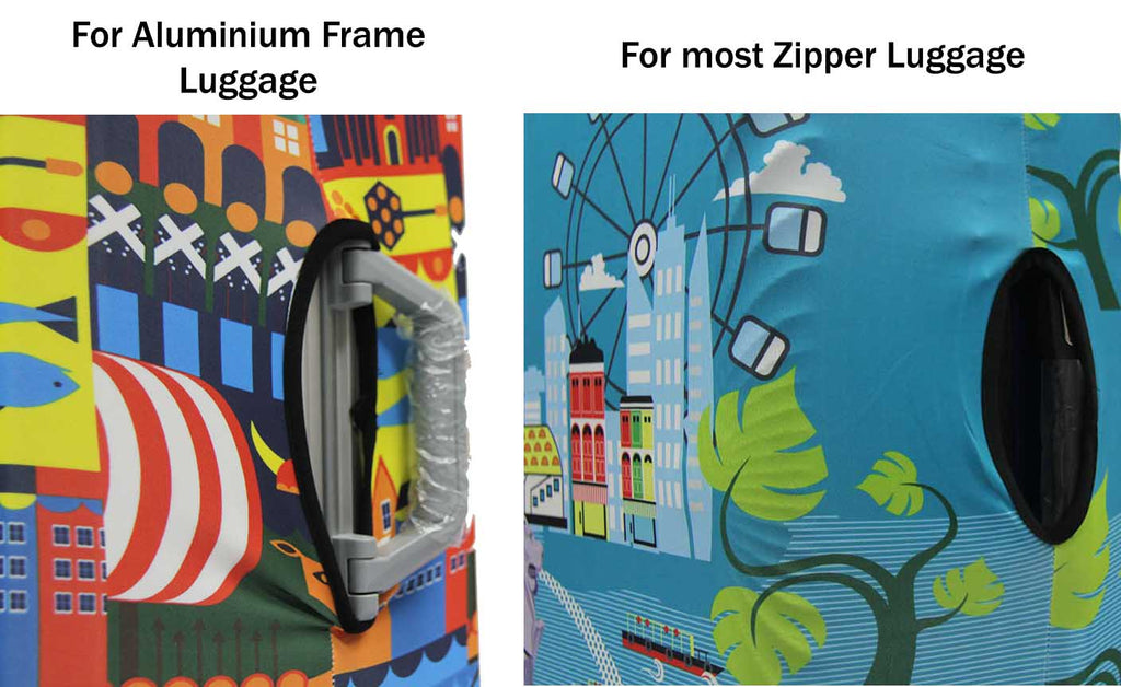 Luggage Outlet Cosmopolitan Elastic Luggage Cover