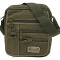 Mobile Canvas Sling Bag Messenger Bag for Tablet - Luggage Outlet