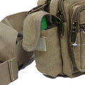 Weathered Canvas Waistbag Pouch - Luggage Outlet