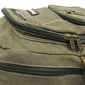 Vintage Canvas School Backpack - Luggage Outlet