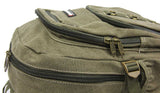 Vintage Canvas School Backpack - Luggage Outlet