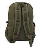 Vintage Canvas School Backpack - Luggage Outlet