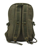 Austere Canvas Backpack School Bag - Luggage Outlet