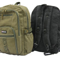 Austere Canvas Backpack School Bag - Luggage Outlet