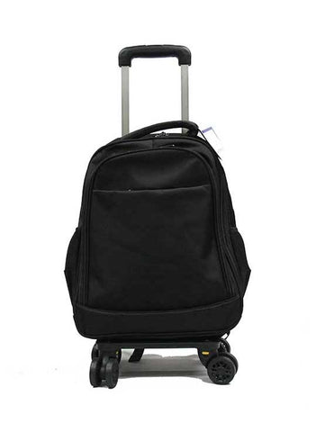 Rolling Detachable Trolley Waterproof Backpack with Spinner Wheels - Luggage Outlet