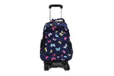 Rolling Detachable Trolley Waterproof Backpack with Spinner Wheels - Luggage Outlet