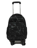 Rolling Detachable Trolley Waterproof Backpack with Spinner Wheels - Luggage Outlet