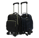 Chic Detachable Trolley Backpack - Luggage Outlet