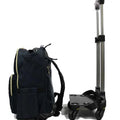 Chic Detachable Trolley Backpack - Luggage Outlet