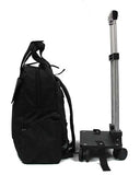 Whizzing 8-wheel Detachable Trolley Backpack Waterproof Shopping Bag - Luggage Outlet