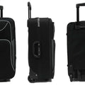 Robust Softside Expandable Fabric Luggage with 2 Cart Wheels - Luggage Outlet