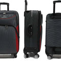 Basking Softside Expandable Fabric Luggage with Spinner Wheels - Luggage Outlet