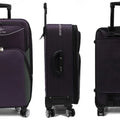 Basking Softside Expandable Fabric Luggage with Spinner Wheels - Luggage Outlet