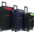 24 inch Medium Classic Softside Expandable Luggage with 8 Spinner Wheels - Luggage Outlet