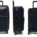 24 inch Medium Classic Softside Expandable Luggage with 8 Spinner Wheels - Luggage Outlet