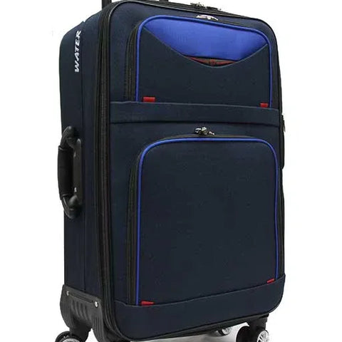 24 inch Medium Classic Softside Expandable Luggage with 8 Spinner Wheels - Luggage Outlet
