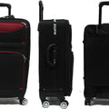 24 inch Medium Classic Softside Expandable Luggage with 8 Spinner Wheels - Luggage Outlet