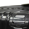 Sleek Expandable Polycarbonate Luggage with Spinner Wheels and Recessed Safe Skies TSA Lock - Luggage Outlet