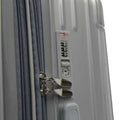 Sleek Expandable Polycarbonate Luggage with Spinner Wheels and Recessed Safe Skies TSA Lock - Luggage Outlet