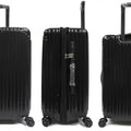 Sleek Expandable Polycarbonate Luggage with Spinner Wheels and Recessed Safe Skies TSA Lock - Luggage Outlet