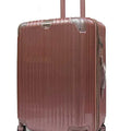 Sleek Expandable Polycarbonate Luggage with Spinner Wheels and Recessed Safe Skies TSA Lock - Luggage Outlet
