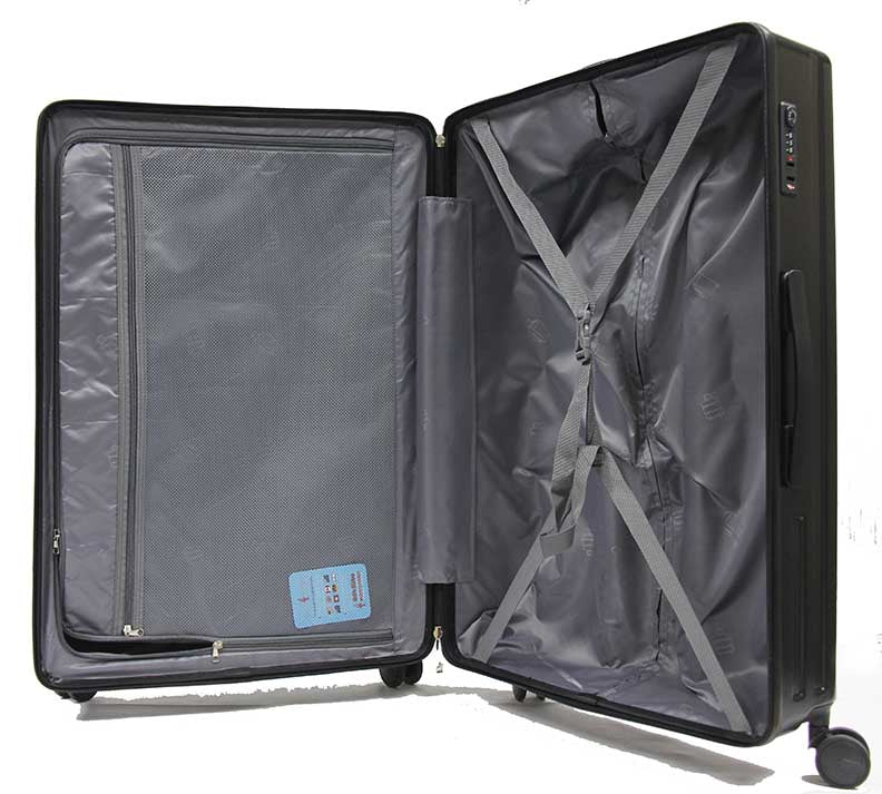 Luggage Outlet Singapore Cotton Candy Polycarbonate Luggage with 8