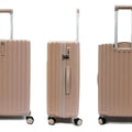 Cotton Candy Polycarbonate Luggage with 8 Spinner Wheels - Luggage Outlet