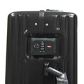 Contemporary Polycarbonate Aluminium Frame Luggage with 8 Spinner Wheels Safe Skies TSA Lock - Luggage Outlet