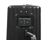 Contemporary Polycarbonate Aluminium Frame Luggage with 8 Spinner Wheels Safe Skies TSA Lock - Luggage Outlet