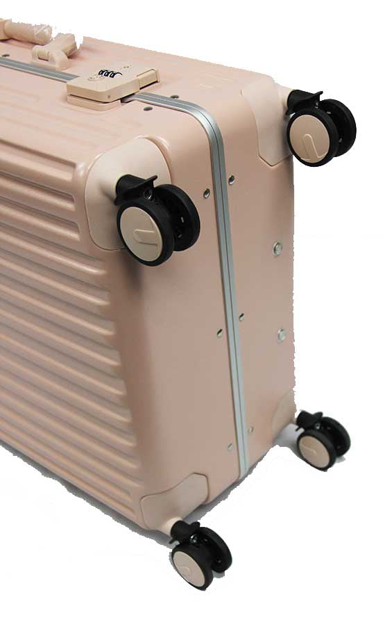 Contemporary PC AluminiumFrame Luggage Spinner Wheel SafeSkies TSALock