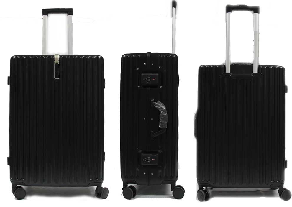 Contemporary PC AluminiumFrame Luggage Spinner Wheel SafeSkies TSALock