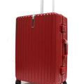 Contemporary Polycarbonate Aluminium Frame Luggage with 8 Spinner Wheels Safe Skies TSA Lock - Luggage Outlet