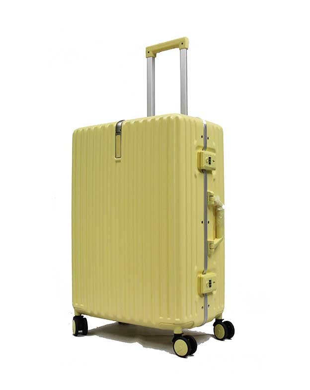 Contemporary PC AluminiumFrame Luggage Spinner Wheel SafeSkies TSALock