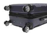 Groovy ABS Expandable Luggage with 8 Spinner Wheels and TSA Number Lock - Luggage Outlet