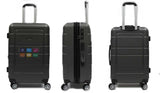 Groovy ABS Expandable Luggage with 8 Spinner Wheels and TSA Number Lock - Luggage Outlet