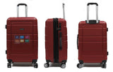 Groovy ABS Expandable Luggage with 8 Spinner Wheels and TSA Number Lock - Luggage Outlet