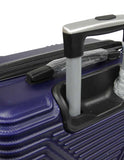 Serrated ABS Expandable Luggage with TSA Lock - Luggage Outlet