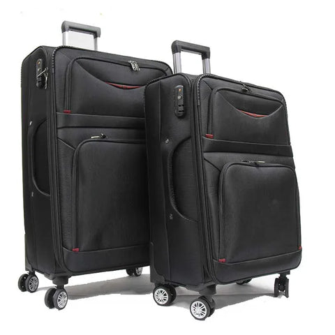 Superior Softside Expandable Luggage with Double Casters and TSA Lock - Luggage Outlet